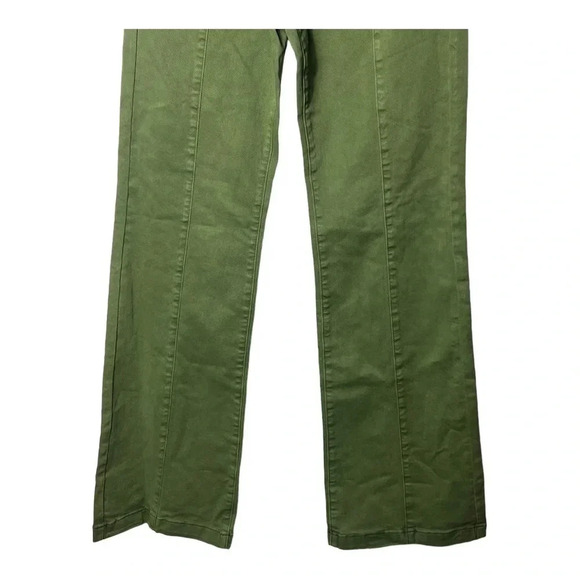 BLANK NYC “THE DELANCEY” DENIM WIDE LEG DENIM PANTS GOING GREEN IN COLOR SIZE 28 - Picture 7 of 14